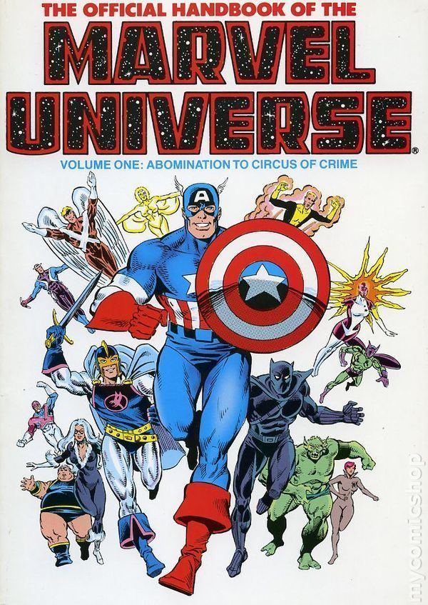 Official Handbook of the Marvel Universe Official Handbook of the Marvel Universe TPB 19861987 Marvel