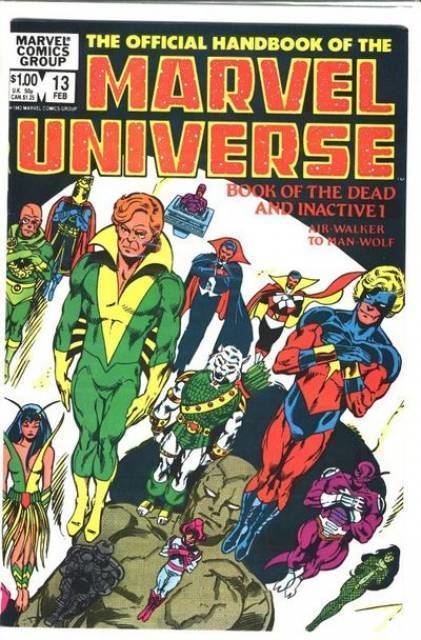 Official Handbook of the Marvel Universe The Official Handbook of the Marvel Universe Volume Comic Vine