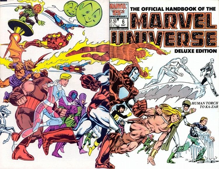 Official Handbook of the Marvel Universe Making the Grade Official Handbook of the Marvel Universe Deluxe