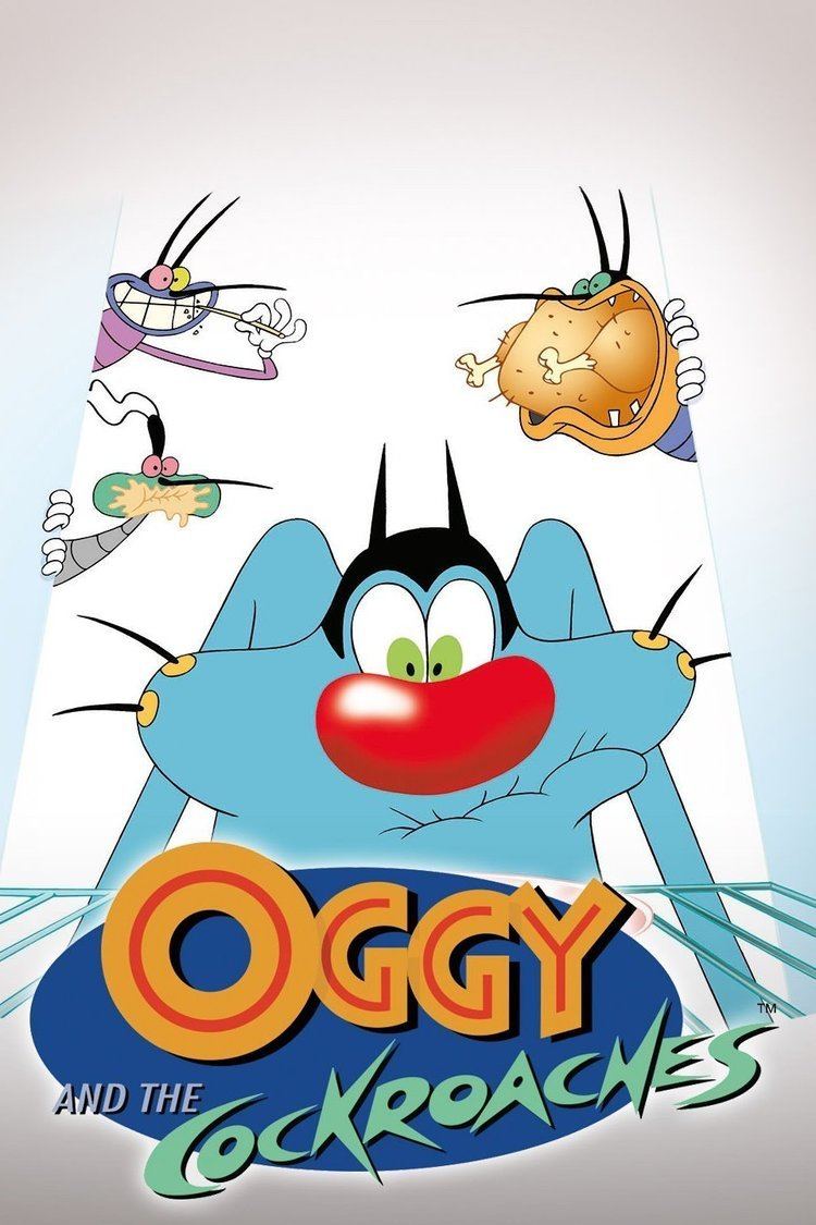 cartoon network oggy and cockroach