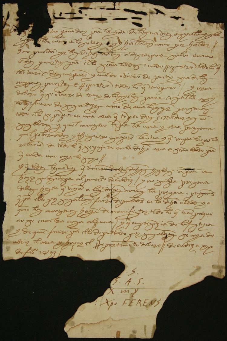 O'Gorman Columbian manuscript