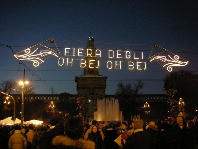 Oh bej! Oh bej! Oh bej Oh bej and Christmas Festivities in Milano SHIMASHIMA