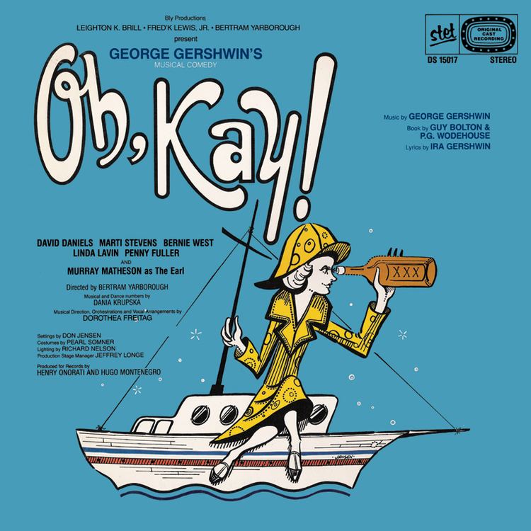 Oh, Kay! Oh Kay 1960 Revival Cast Recording Cover Art The Invisible Man