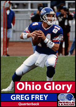 Ohio Glory Ohio Glory brought pro football to The Shoe Ohio Cards Blog