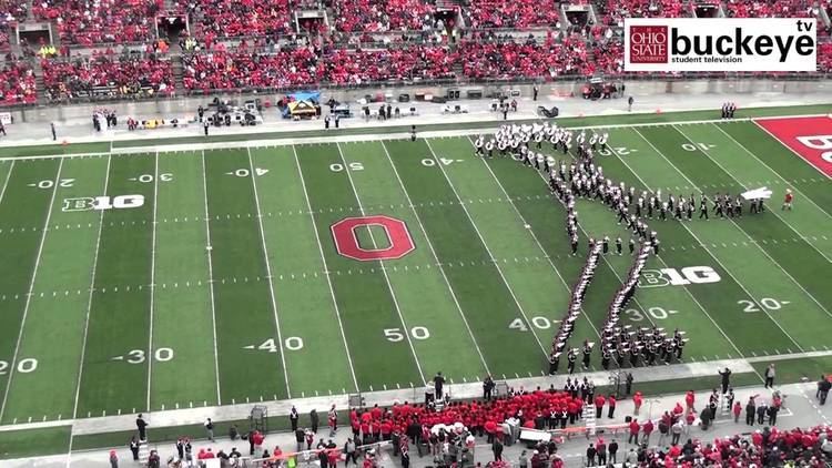 Ohio State University Marching Band Ohio State Marching Band Michael Jackson Tribute Halftime vs