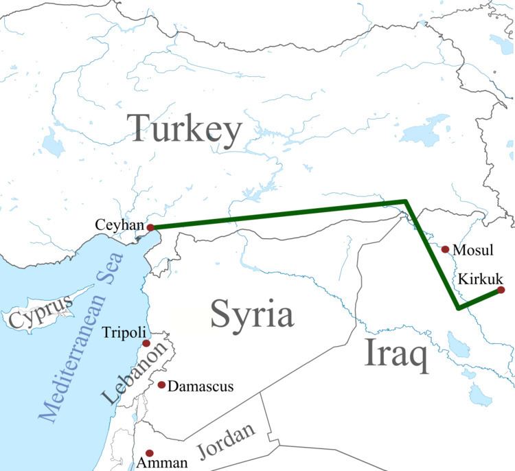 Oil production and smuggling in ISIL