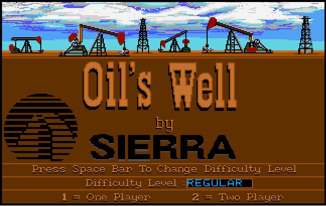Oil's Well Oil39s Well Play DOS games online