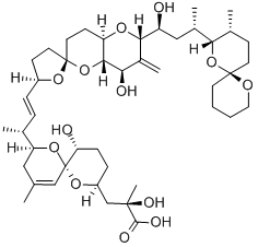 Okadaic acid wwwchemicalbookcomCASGIF78111178gif