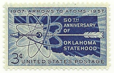 Oklahoma Statehood Stamps