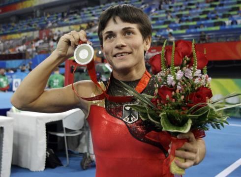 Oksana Chusovitina At 37 gymnast Chusovitina still a medal contender