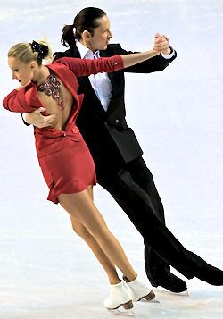 Oksana Domnina Domnina and Shabalin lead Ice Dance in Tallinn
