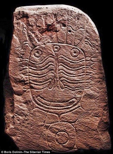 Okunev culture Carvings found in grave of Siberian noblewoman could reveal some