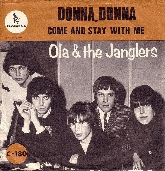 Ola & the Janglers 45cat Ola And The Janglers Donna Donna Come And Stay With Me