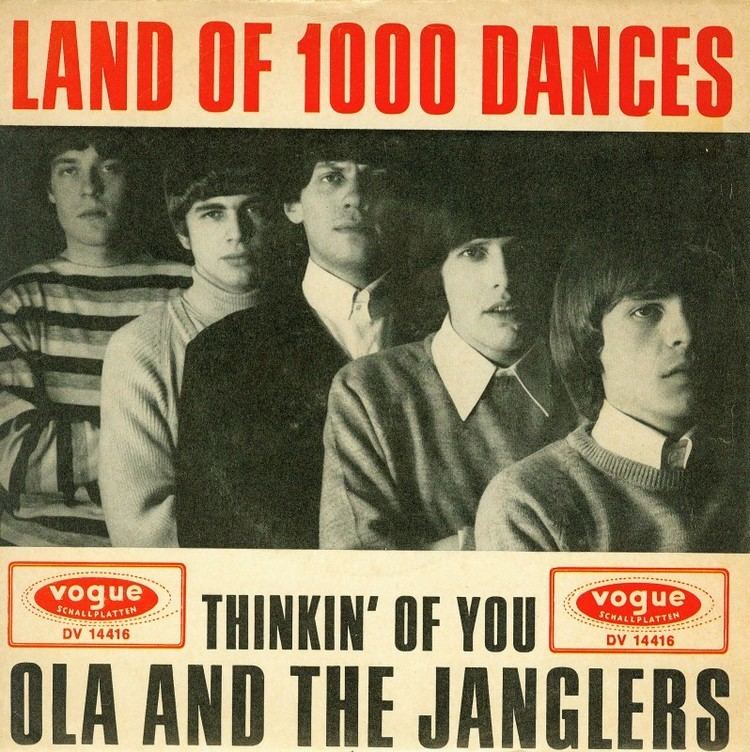 Ola & the Janglers 45cat Ola And The Janglers Land Of 1000 Dances Thinkin Of You