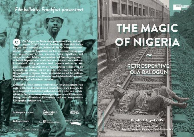 Ola Balogun Film book Magic of Nigeria On the Cinema of Ola Balogun by