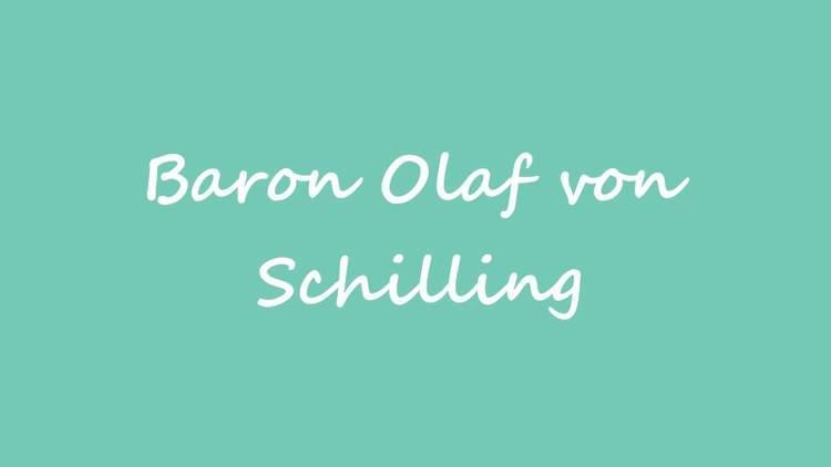 Olaf von Schilling OBM Swimmer Baron Olaf von Schilling YouTube