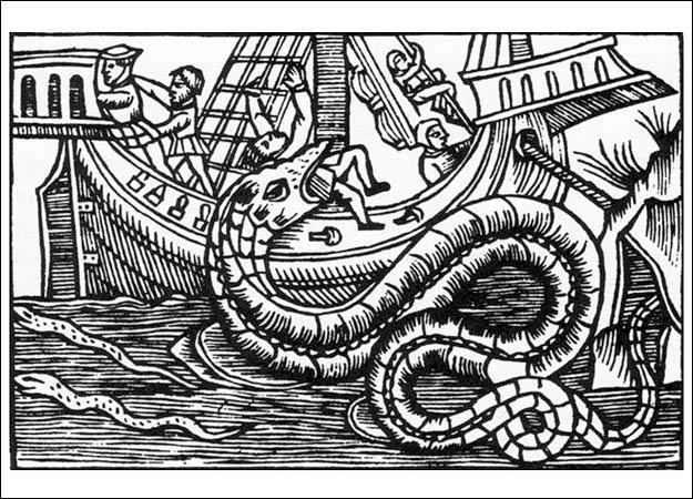 Olaus Magnus Olaus Magnus Sea Serpent Lost Tapes Animal Planet