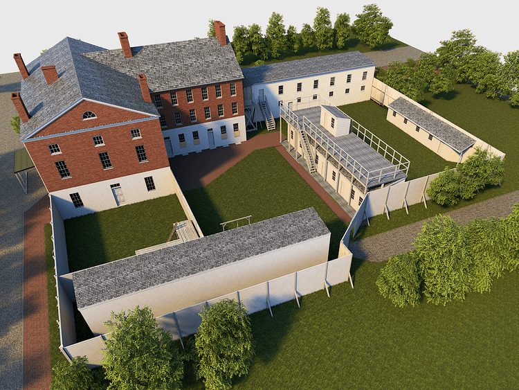 Old Capitol Prison Old Brick Capitol and the Old Capitol Prison Virtual Architectural