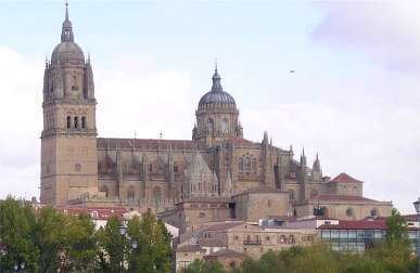 Old Cathedral of Salamanca Cathedral in Salamanca Spain Catedral Vieja and Catedral Nueva