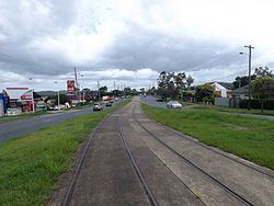 Old Cleveland Road Tramway Tracks httpsuploadwikimediaorgwikipediacommonsthu