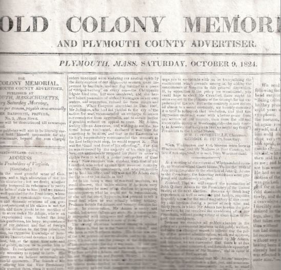 Old Colony Memorial (newspaper)