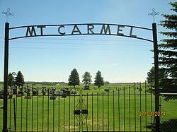 Old Mt. Carmel Cemetery, Wrought-Iron Cross Site httpsuploadwikimediaorgwikipediacommonsthu