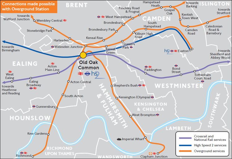 Old Oak Common railway station Have your say on a proposed London Overground station at Old Oak