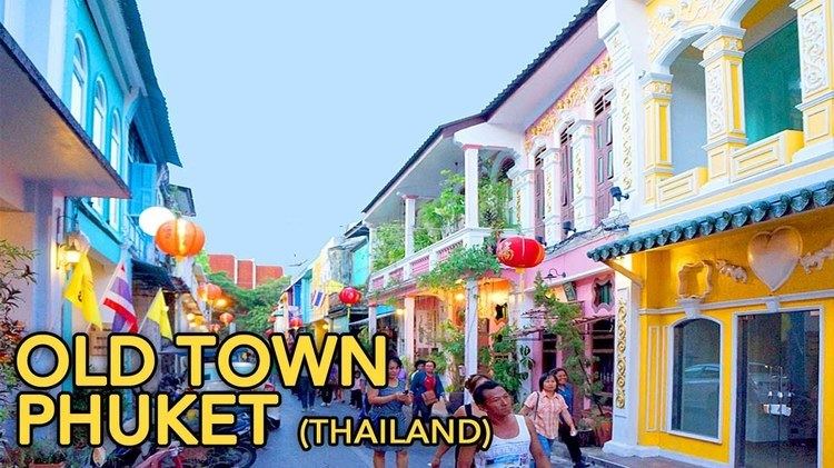 Old Phuket Town Phuket Old Town Thailand Walk in the old city part YouTube