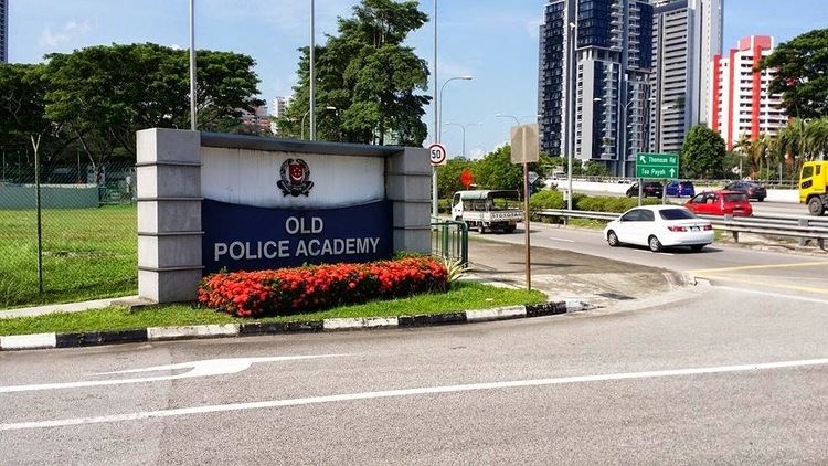 Old Police Academy, Singapore Thomson Line Construction July 2014
