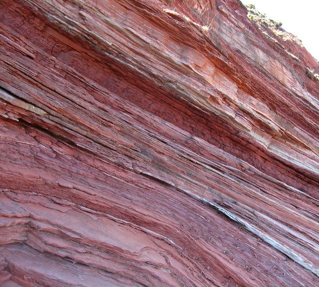 Old Red Sandstone FileOld Red Sandstone at Meikle Poo Craig geographorguk