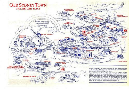 Old Sydney Town Old Sydney Town promotional materials archive a set by Gostalgia