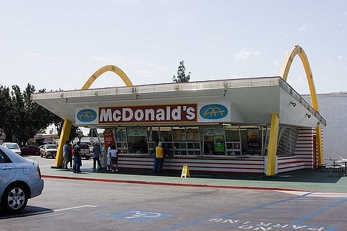 Oldest McDonald's restaurant Oldest McDonalds This Downey CA McDonalds is the oldest op Flickr