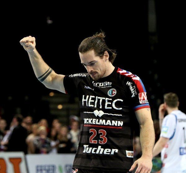 Ole Rahmel Bild 1 aus Beitrag HandballBundesliga HC Erlangen gewinnt