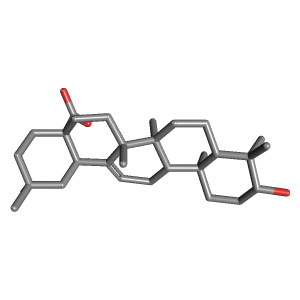 Oleanolic acid OLEANOLIC ACID C30H48O3 PubChem