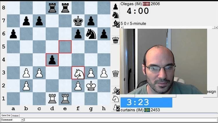 Oleg Krivonosov 5 minute chess 502 IM Greg Shahade vs IM Oleg Krivonosov YouTube