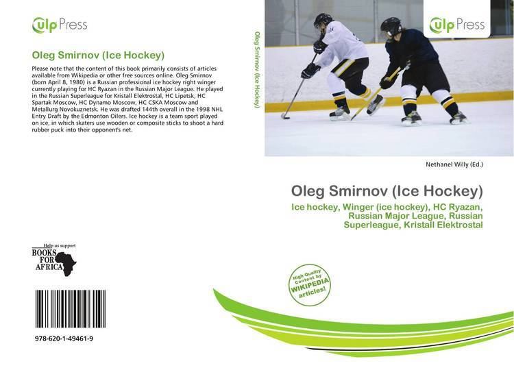 Oleg Smirnov (ice hockey) Oleg Smirnov Ice Hockey 9786201494619 6201494618 9786201494619