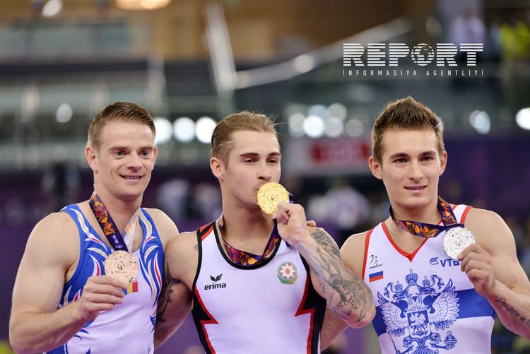 Oleg Stepko Gymnast Stepko adds 14th gold to Azerbaijans medal tally PHOTO