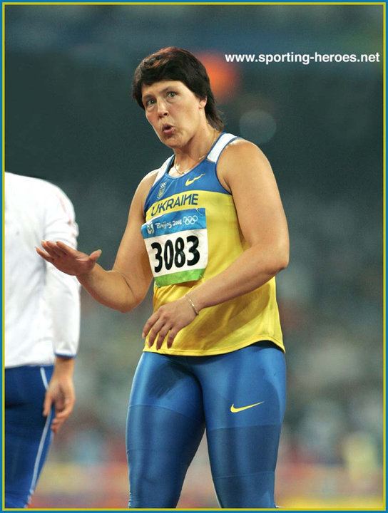 Olena Antonova Olena ANTONOVA 2008 Olympic Games Discus bronze medal Ukraine