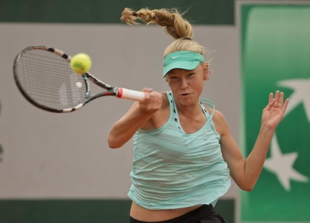 Olesya Pervushina French Open Olesya Pervushina blows away Jamiee Fourlis for a berth