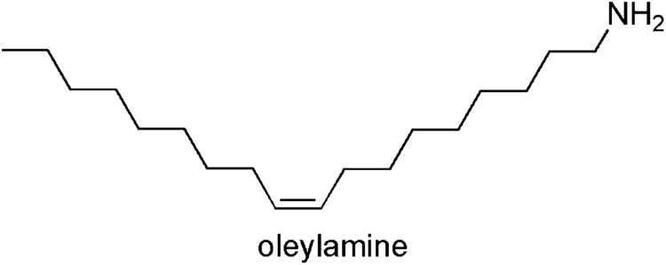 Oleylamine Electrostatic fabrication of oleylamine capped nickel oxide