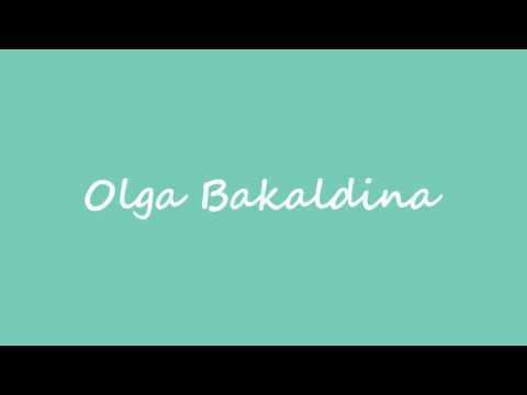 Olga Bakaldina OBM Swimmer Olga Bakaldina YouTube