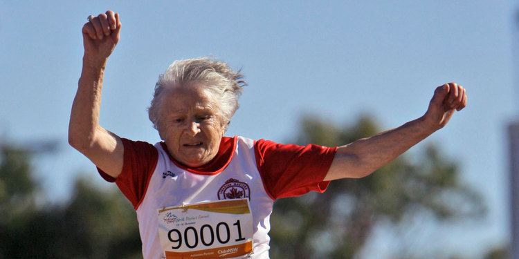 Olga Kotelko Olga Kotelko Senior Track Athlete Now Subject Of A Book