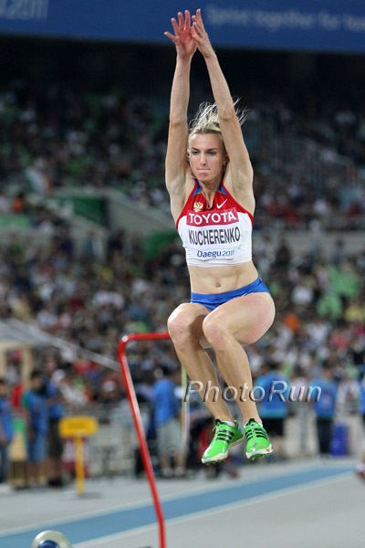 Olga Kucherenko Kucherenko 700m Mutasz Barshim 233m Trost 198m
