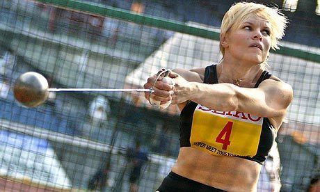 Olga Kuzenkova Russian hammer champion Olga Kuzenkova is banned for
