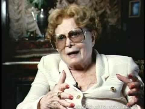 Olga Lengyel Jewish Survivor Olga Lengyel Testimony Part 1 YouTube