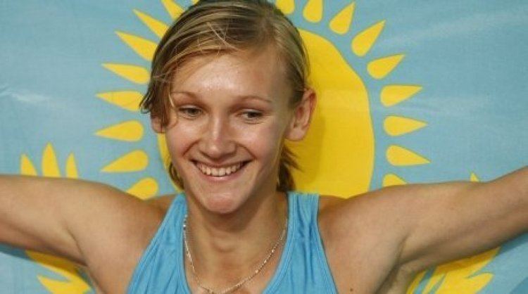 Olga Rypakova Athletics Kazakhstan tripple jumper Olga Rypakova keeps
