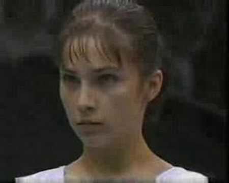 Olga Yurkina Olga Yurkina 1996 Olympics Team Optionals Vault 2 YouTube