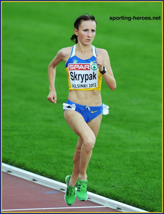 Olha Skrypak Olha SKRYPAK 2012 European Championship 3rd place 10000m Ukraine