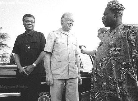 Olikoye Ransome-Kuti Photoolikoye Ransome Kuti Jimmy Carter And Obasanjo