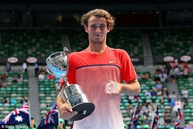 Oliver Anderson Reigning Australian Open boys champion Oliver Anderson charged with